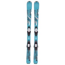 Лыжи горные Salomon L Qst Jr S Pn B3 + L C5 Gw black silver met J75
