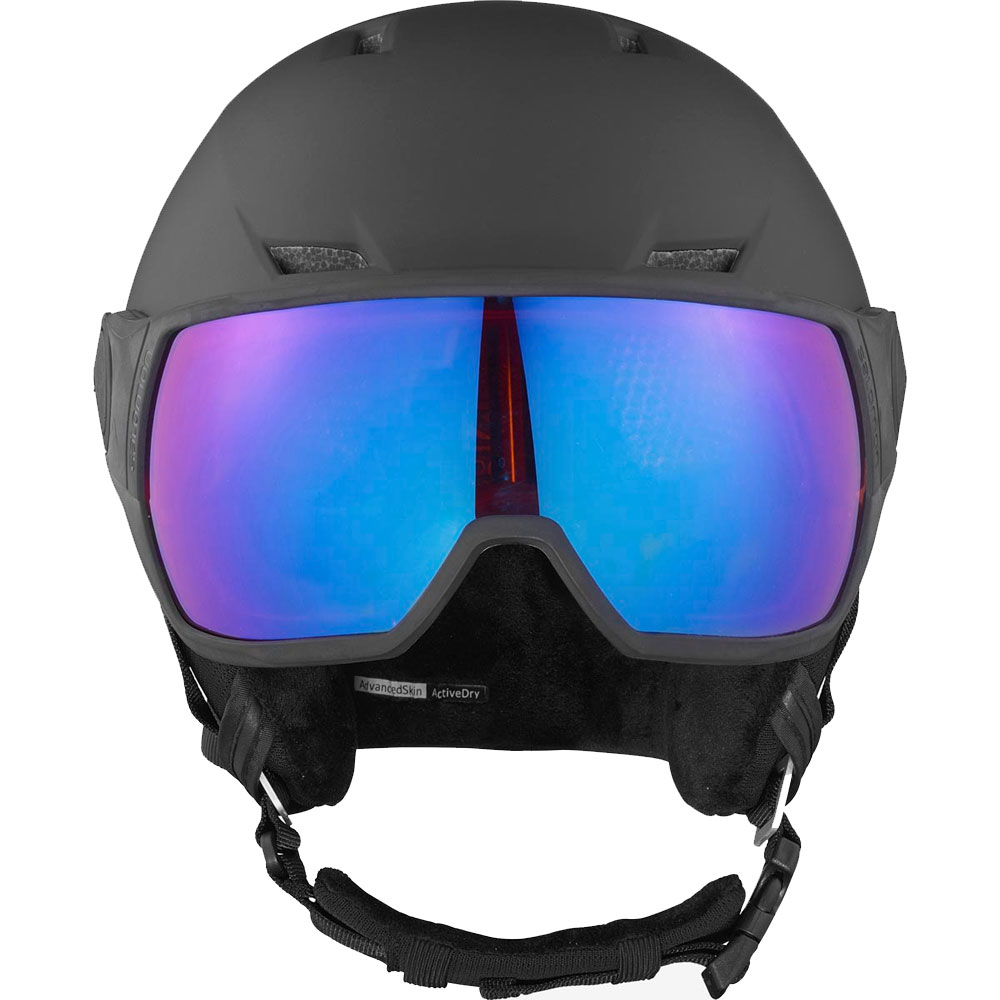 Купить  Шлем горнолыжный с визором мужской Salomon Pioneer Lt Visor