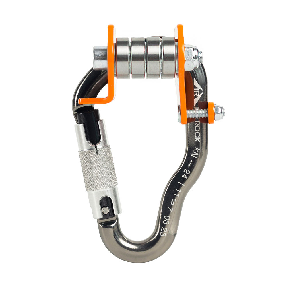 Купить  Вспомогательный ролик для переправ Вертикаль (с карабином "Гусь" автомат IR 0234-3)