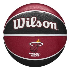 Баскетбольный мяч Wilson NBA Tribute Miami Heat (7, black red)
