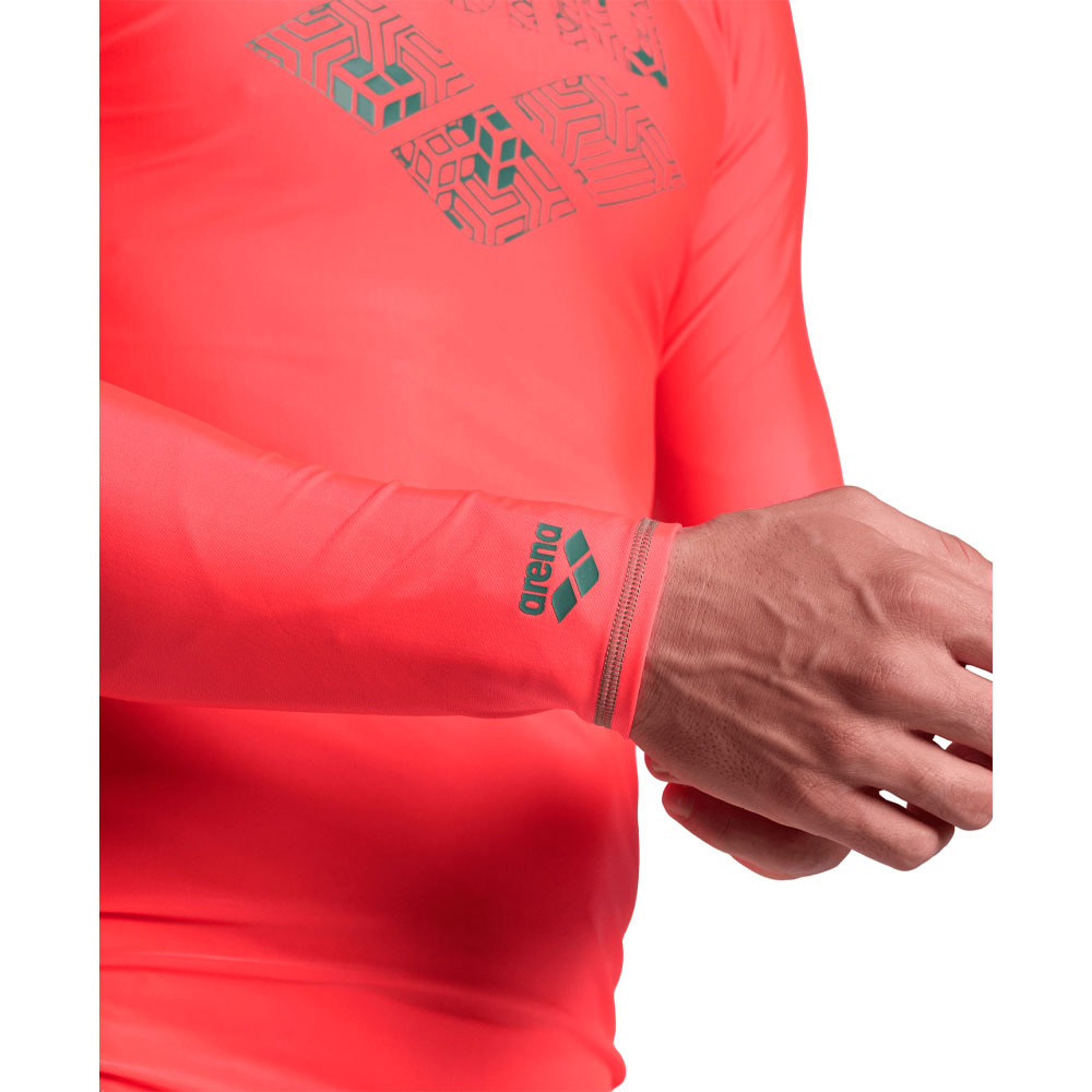 Футболка для плавания мужская Arena Long-Sleeve Rash Vest