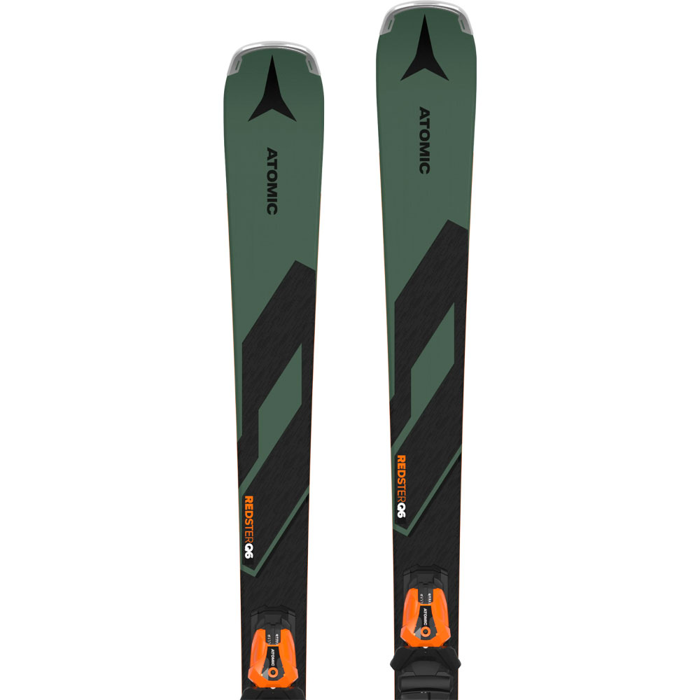 Купить  Лыжи горные Atomic Redster Q6 + MI 12 GW green-black Купить  Лыжи горные Atomic Redster Q6 + MI 12 GW green-black