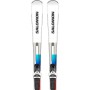 Лыжи горные Salomon E Addikt + E Mi12 Gw white-black F80