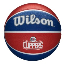 Баскетбольный мяч Wilson NBA Tribute LA Clippers (7, red blue)
