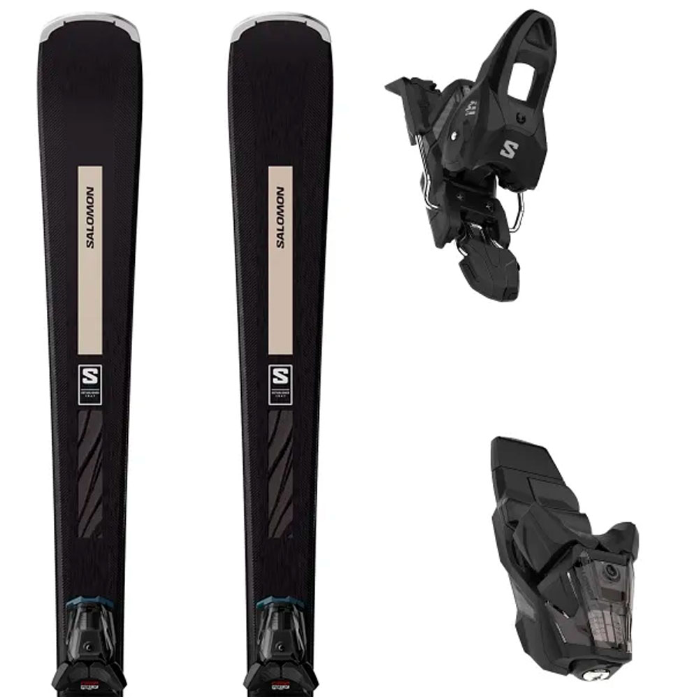 Лыжи горные Salomon E S/Max N°6 Xt C M + E M10 Gw black L80