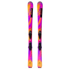 Купить  Лыжи горные Salomon Lux Jr S Rhd + C5 Gw black silver met J75