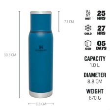 Термос Stanley Adventure 1.0 L Abyss