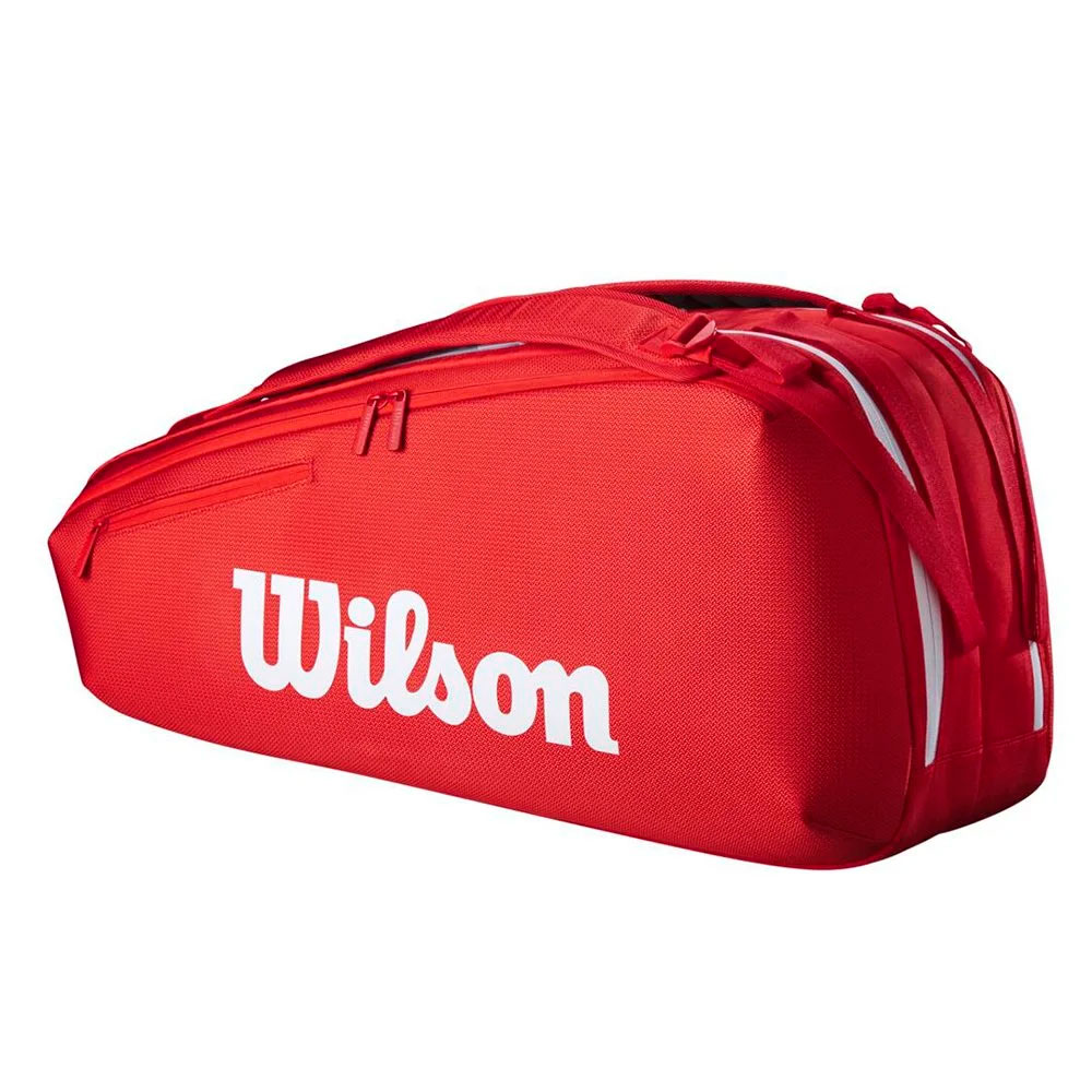 Сумка для ракеток Wilson Super Tour Wilson Red 2025 (6 pack)