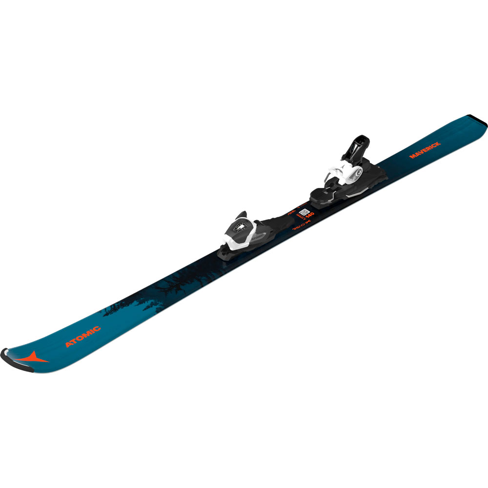 Лыжи горные детские Atomic L Maverick Jr 130-150 + L L 6 Gw Ca black-white