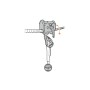 Купить  Ролик Petzl Trolley Trac Guide LT