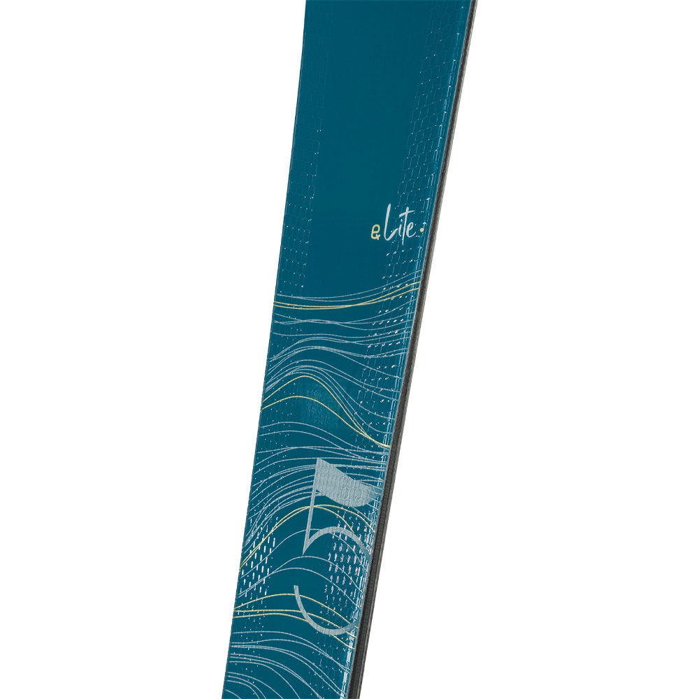 Купить  Лыжи горные Dynastar E Lite 5 + Xpress W 11 Gw B83 B-W gold