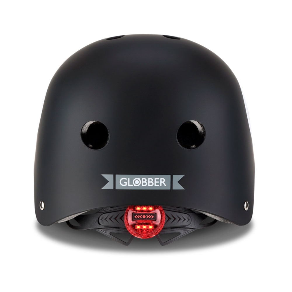 Шлем детский Globber Elite Lights Black XS/S (48-53)