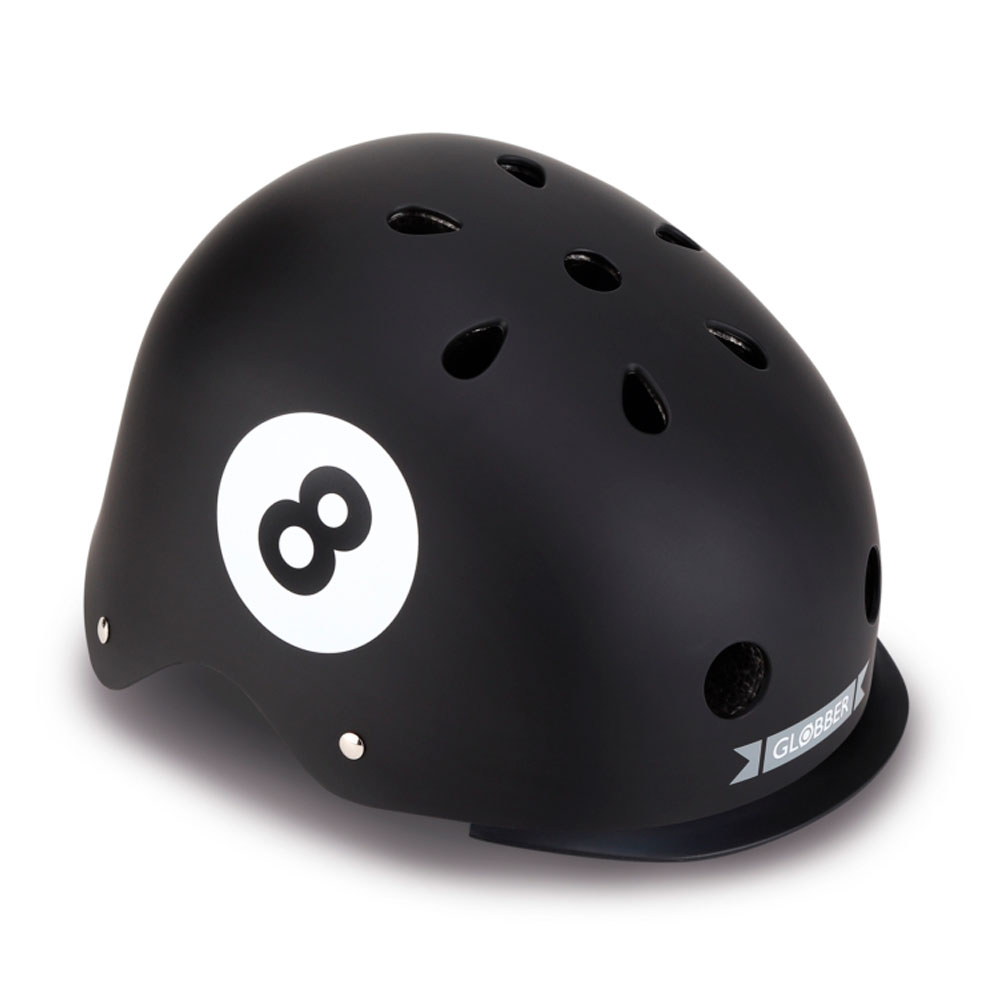 Шлем детский Globber Elite Lights Black XS/S (48-53)