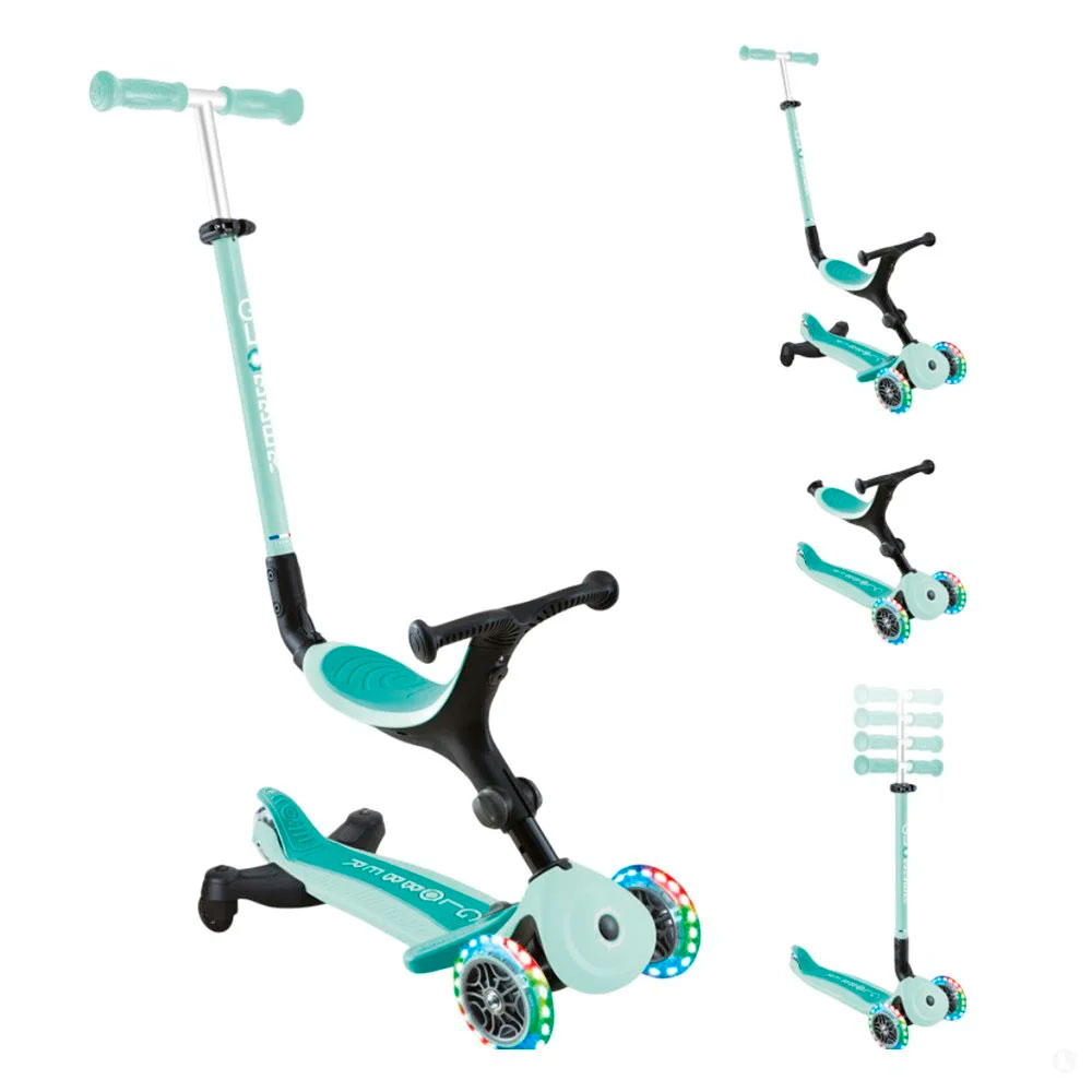 Cамокат детский трансформер Globber Go.Up Active Lights 360