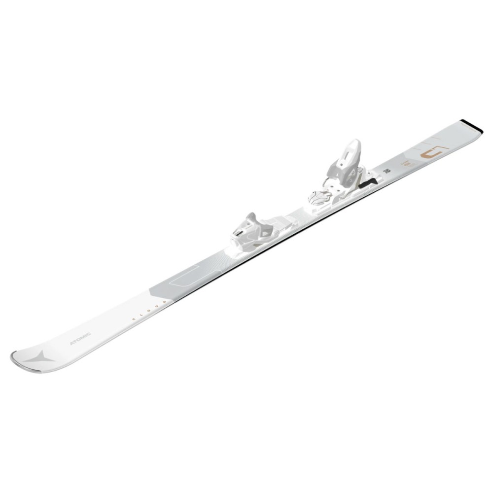 Женские горные лыжи Atomic Cloud C7 + M 10 Gw white-light sand