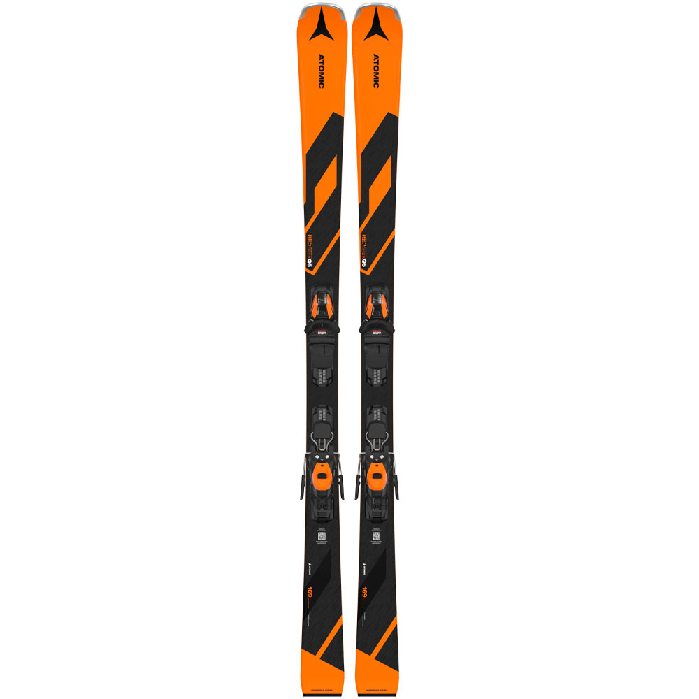 Лыжи горные Atomic E Redster Q5 Lt + E M 10 Gw black-orange
