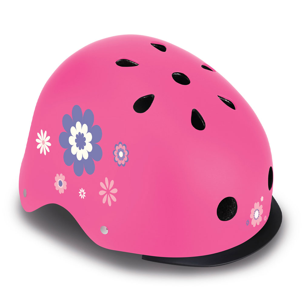 Шлем детский Globber Elite Lights Pink (48-53)