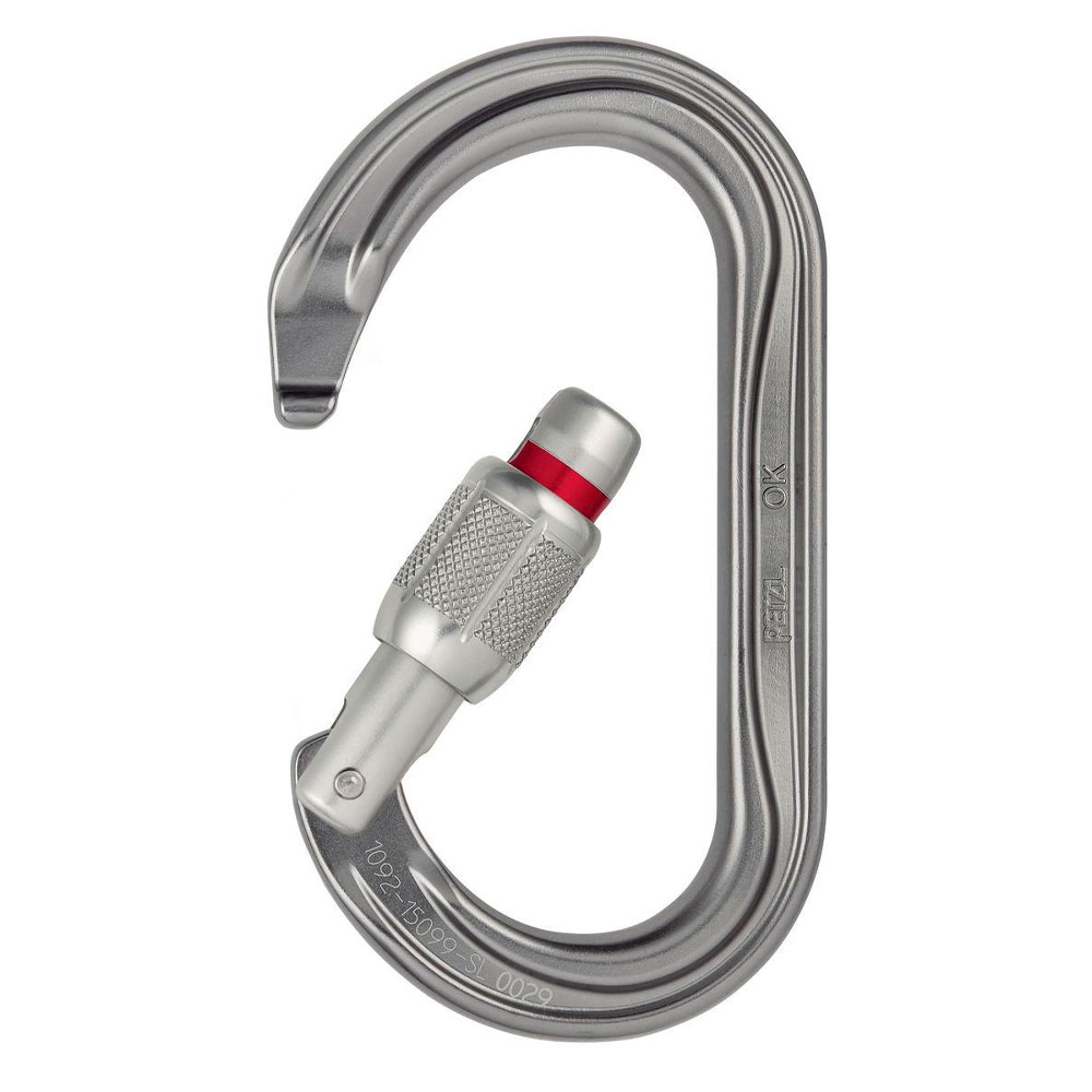 Купить  Карабин Petzl Ok Screw-Lock