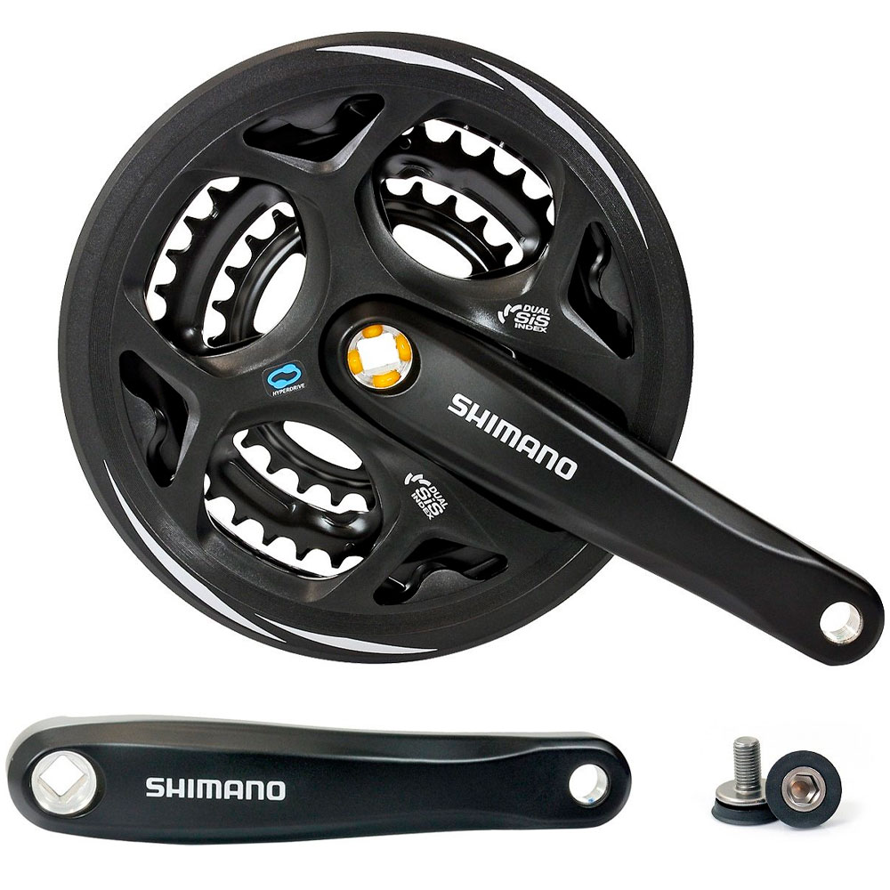 Система шатунов Shimano Altus FC-M311, 170мм, 8 ск., 42/32/22Т
