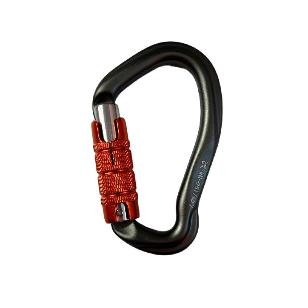 Купить  Карабин Вертикаль "Gray" HMS трёхтактный (Keylock)