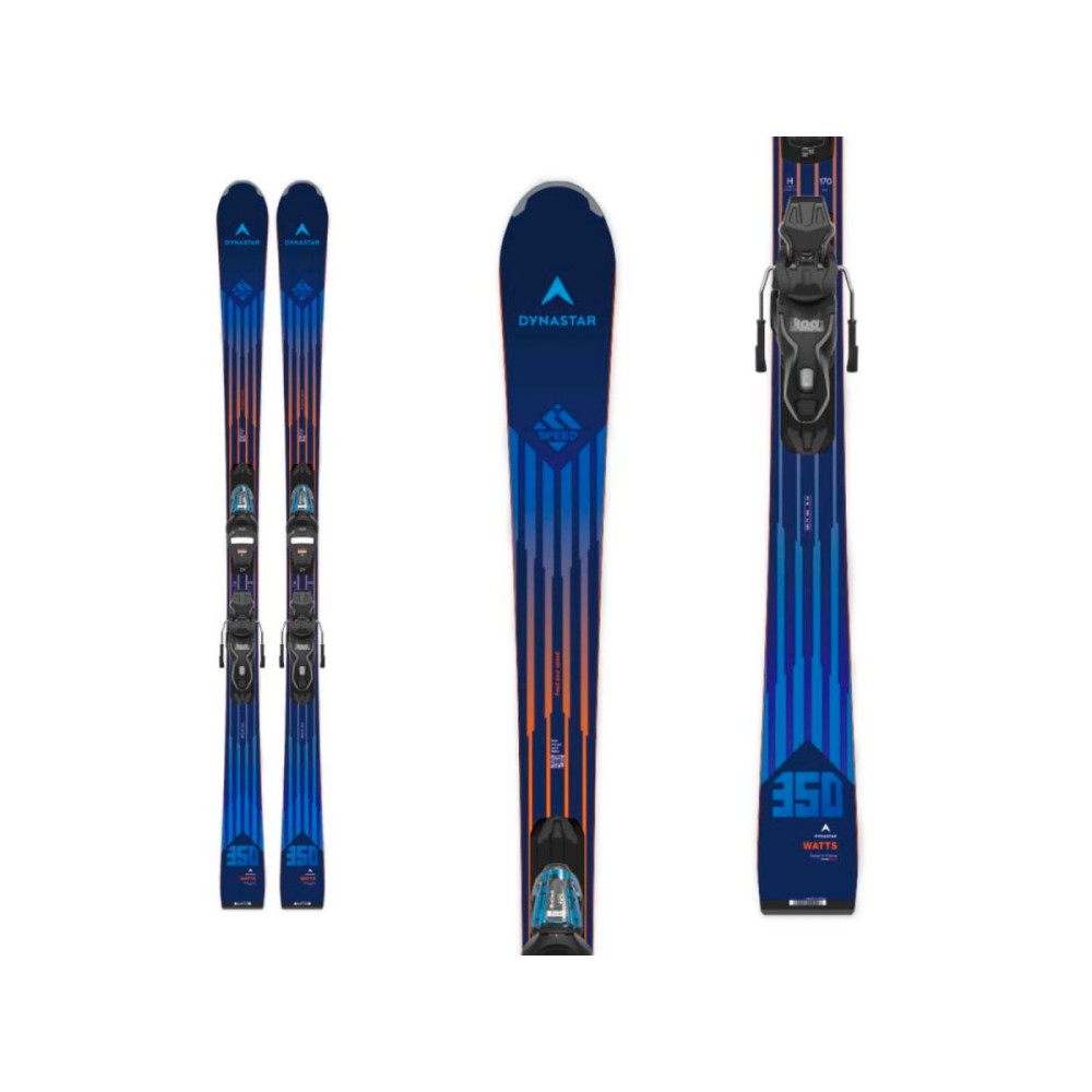 Лыжи горные Dynastar Speed 350 + Xpress 11 GW B83 black blue