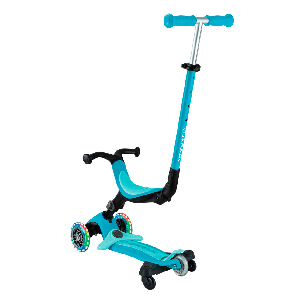 Самокат детский трансформер Globber Go.Up Active Lights 360