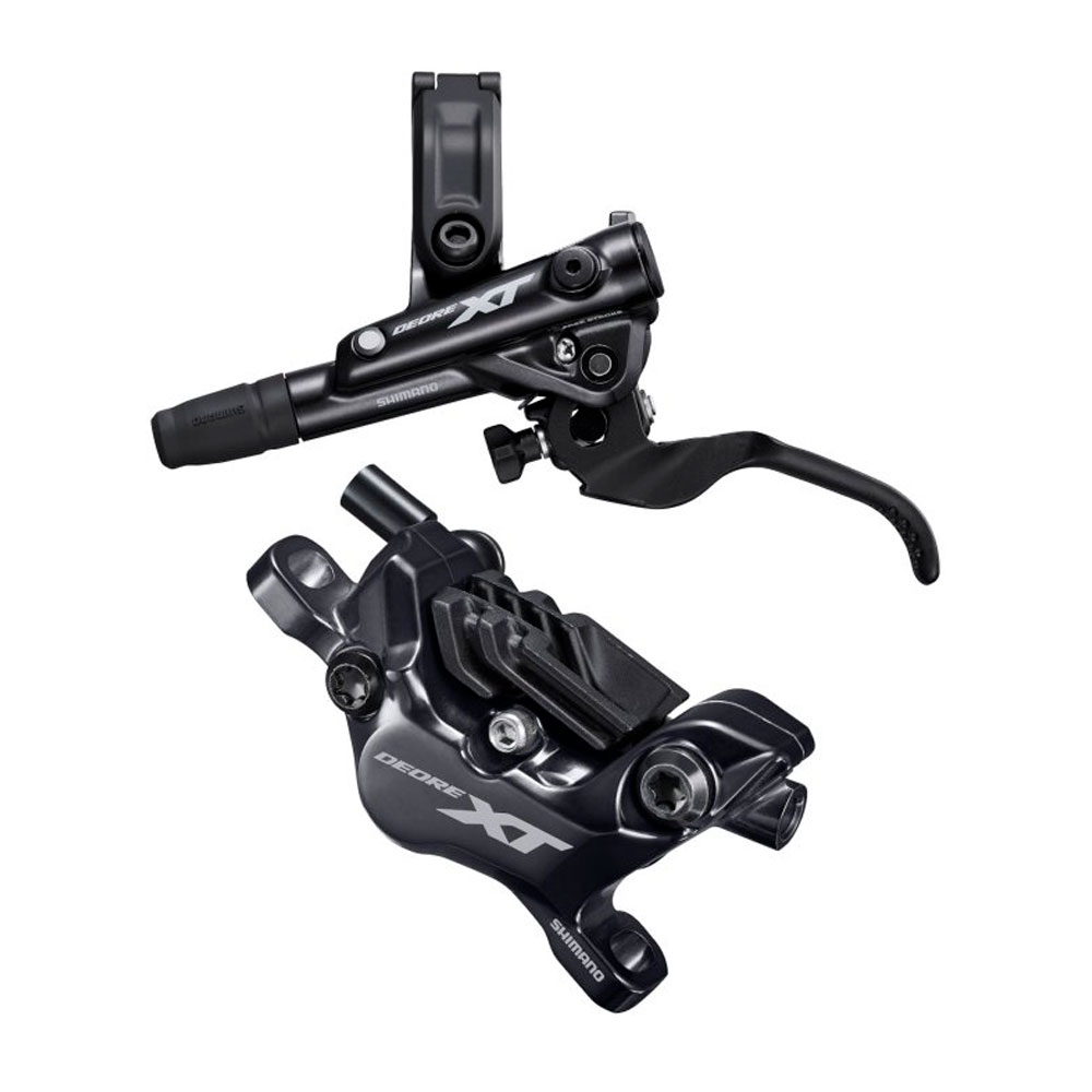 Тормоз дисковый гидравлический Shimano Deore XT BL-M8100-L/BR-M8120-F, передний