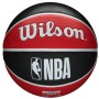 Мяч баскетбольный Wilson NBA Team Tribute Chicago Bulls (7, black red)