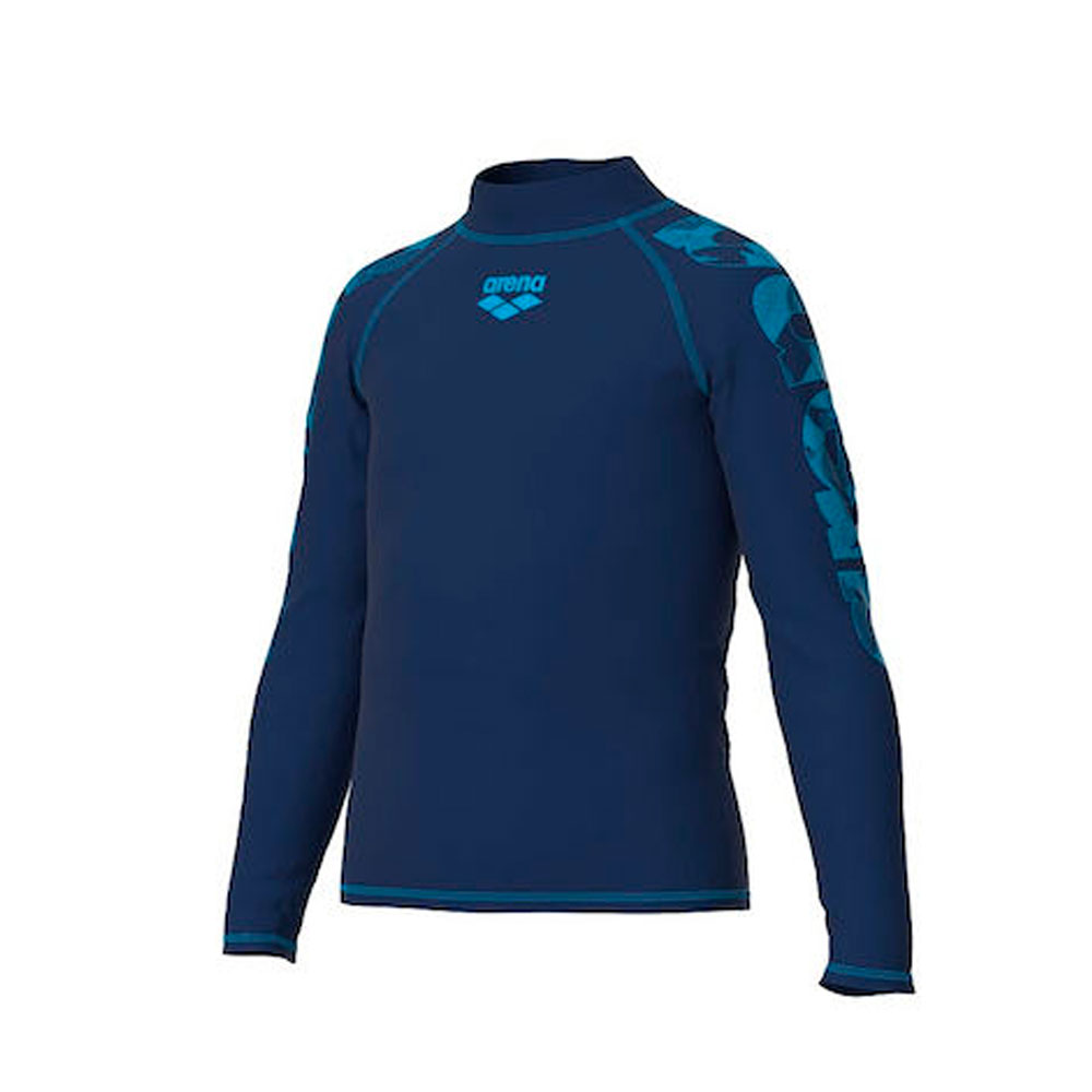 Купить Футболка для плавания детская Arena Rash Vest L/S Graphic