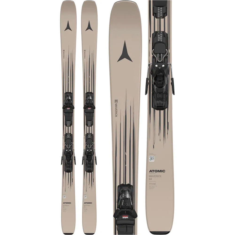 Лыжи горные Atomic E Maverick 84 + M 10 Gw black-smoke