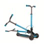 Складной трехколесный десткий самокат Globber Ultimum цвет: Sky blue