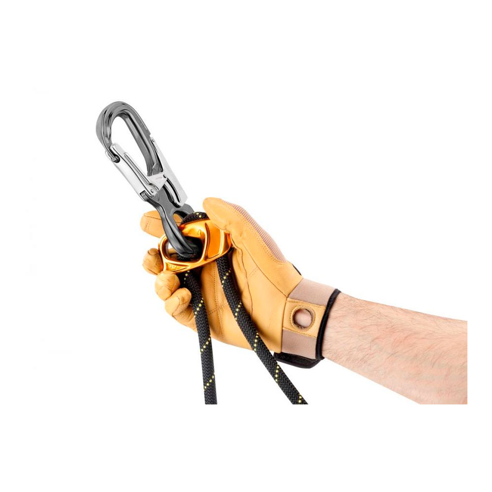 Купить  Карабин-соединитель (такелажный карабин) Petzl Connector Eashook Open