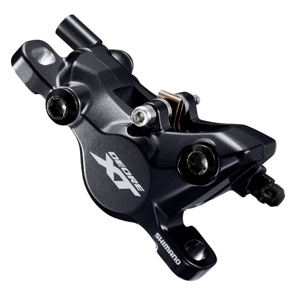 Тормоз дисковый гидравлический Shimano Deore XT BL-M8100-L/BR-M8100-F, передний
