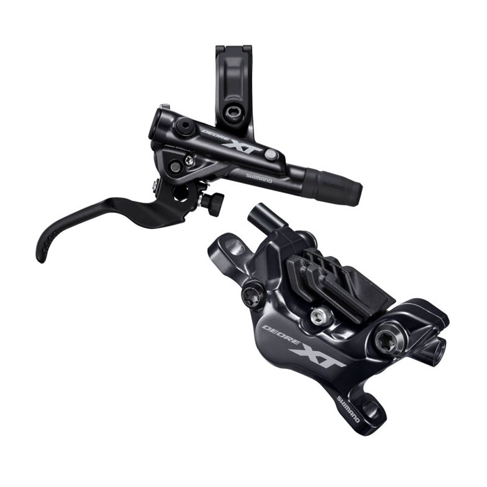 Тормоз дисковый гидравлический Shimano Deore XT BL-M8100-R/BR-M8120-R, задний
