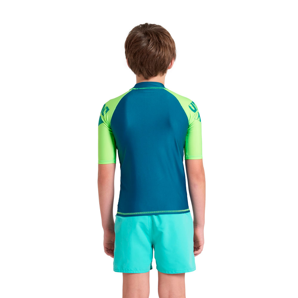 Купить Футболка для плавания детская Arena Graphic Short-sleeve Rash Vest