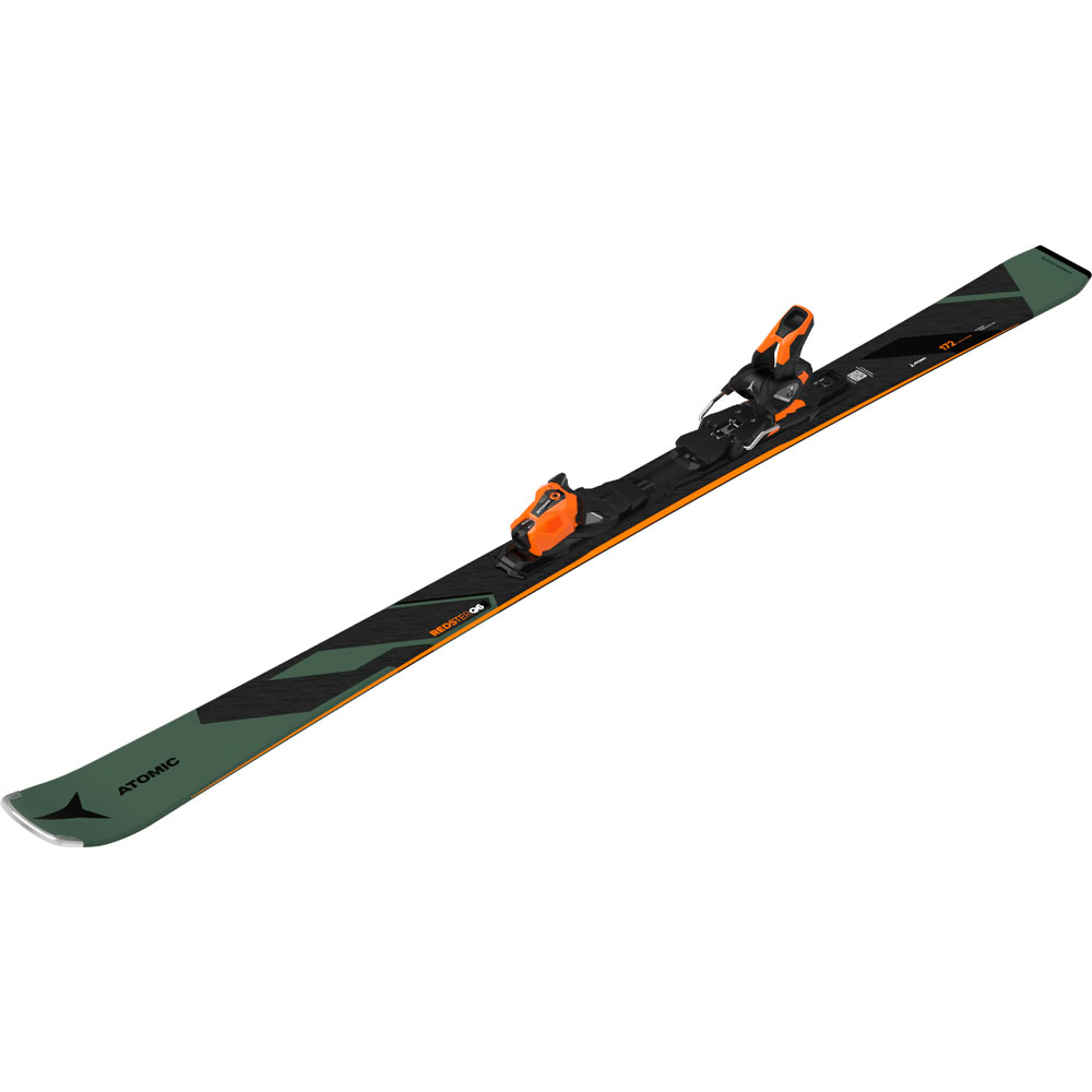 Лыжи горные Atomic E Redster Q6 Pt + E Mi 12 Gw black-orange