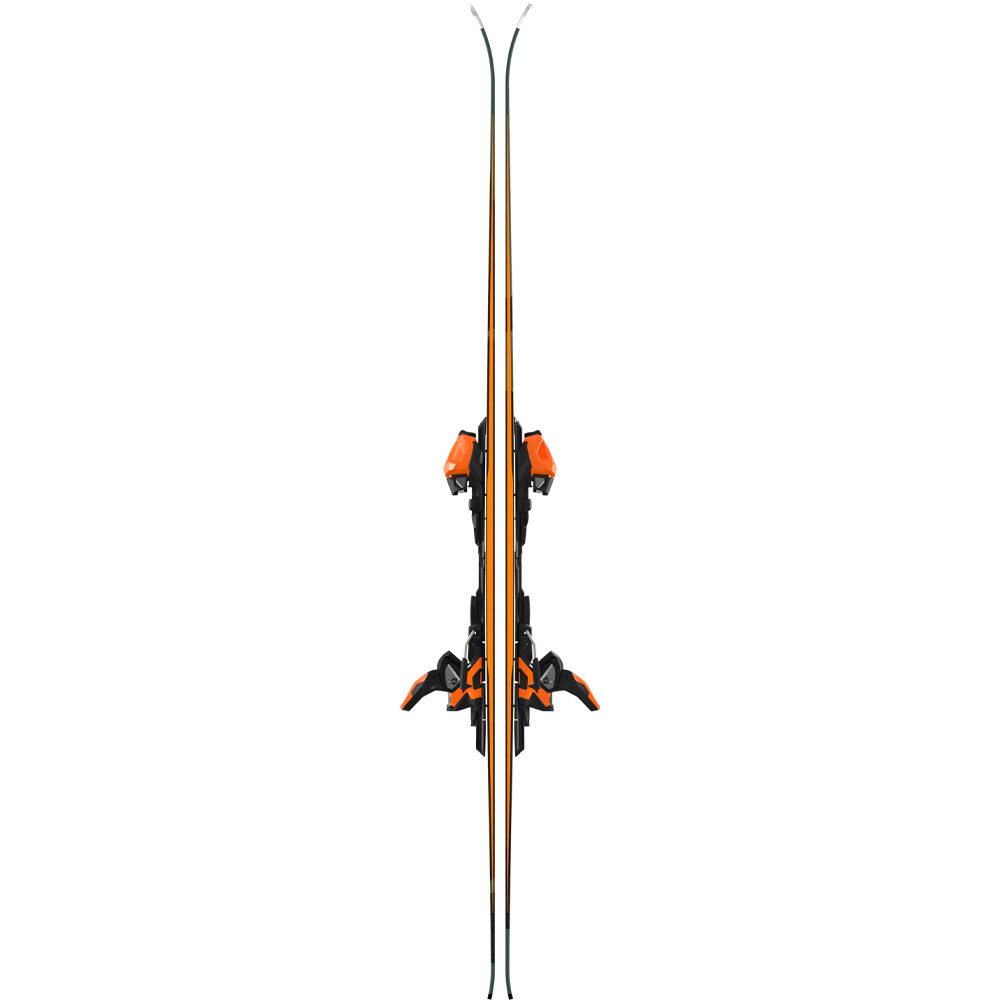 Лыжи горные Atomic E Redster Q6 Pt + E Mi 12 Gw black-orange