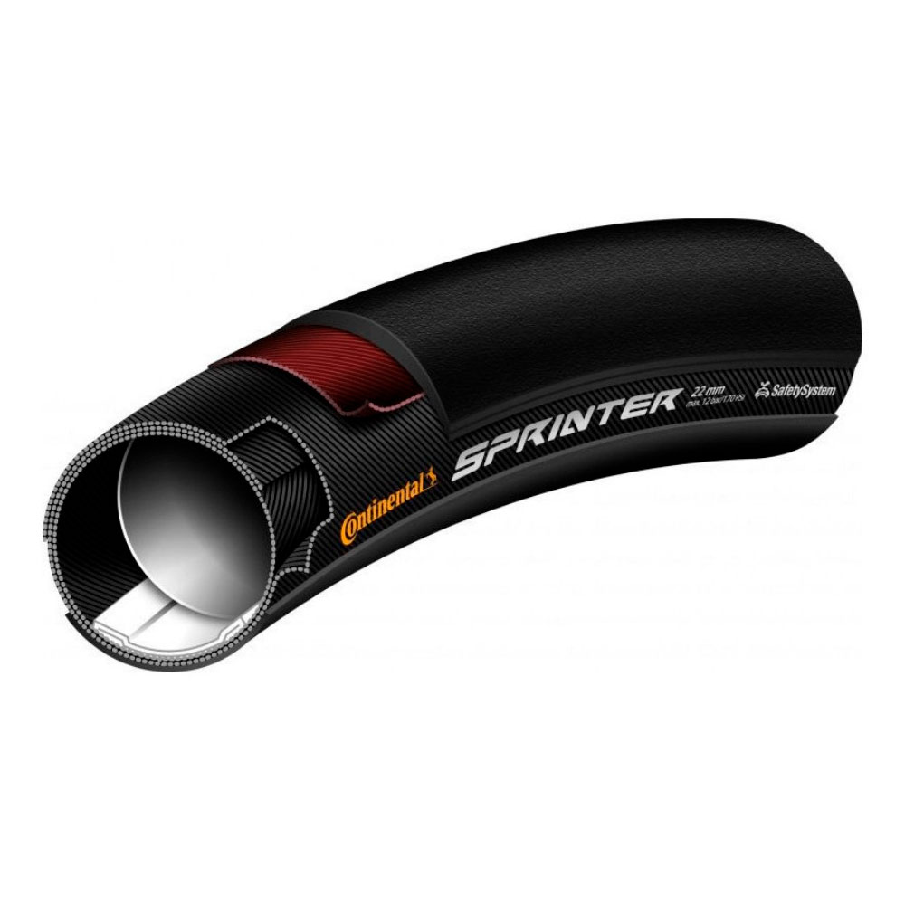 Купить Покрышка Continental Sprinter tubular skin (28 x 25 mm) 