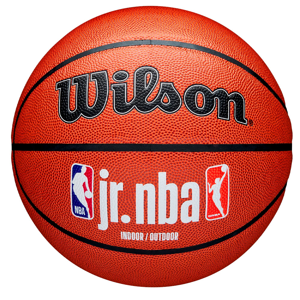 Wilson мяч баскетбольный NBA JR FAM Logo indoor/outdoor (7, brown)