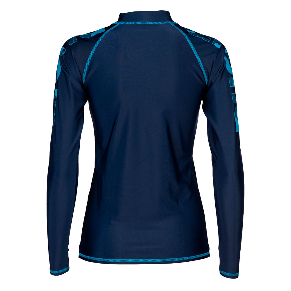 Купить Футболка для плавания женская Arena Graphic Long-Sleeve Rash Vest