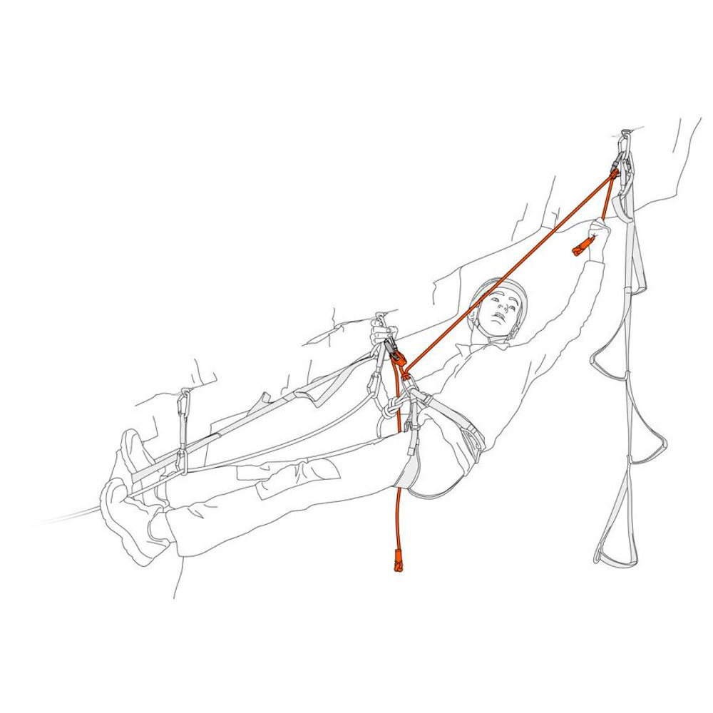 Купить  Самостраховка Petzl Dual Evolv Adjust