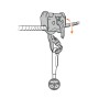 Купить  Ролик Petzl Trolley Trac Guide