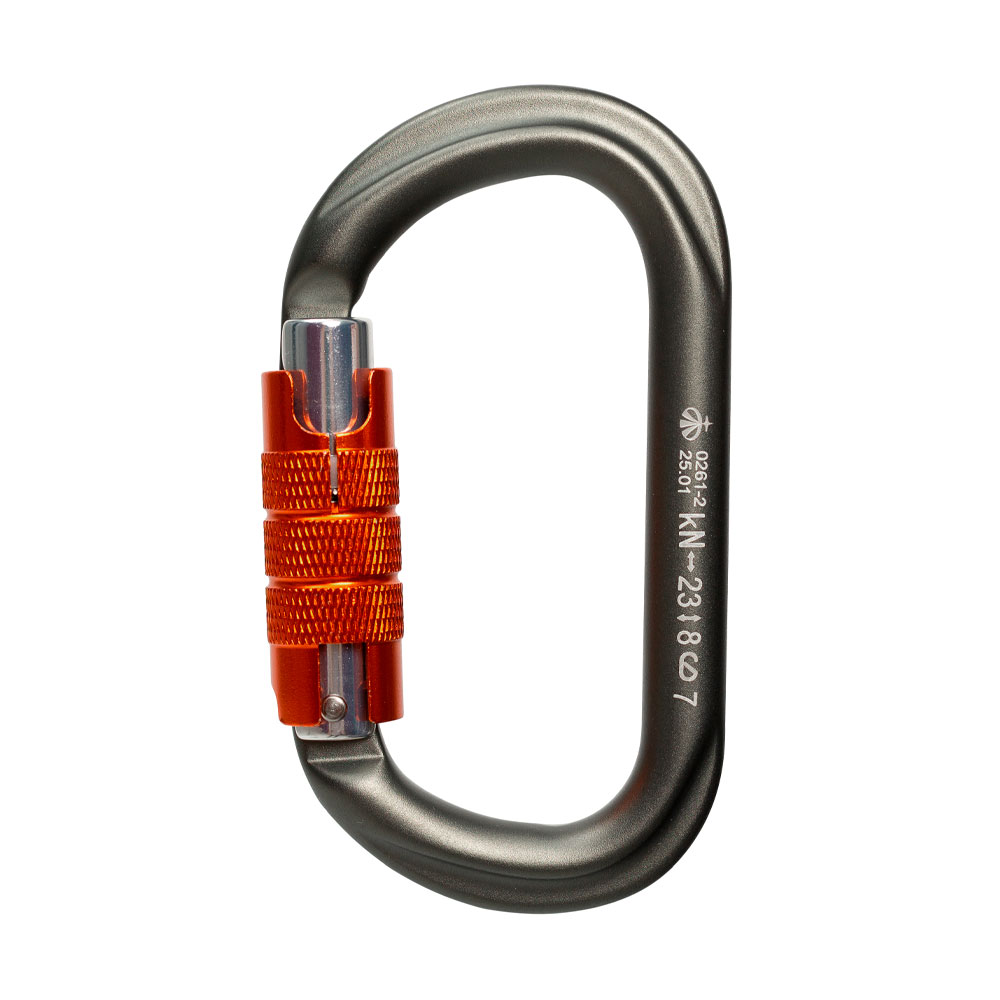 Купить  Карабин Вертикаль "Gray" овал автомат (Keylock)