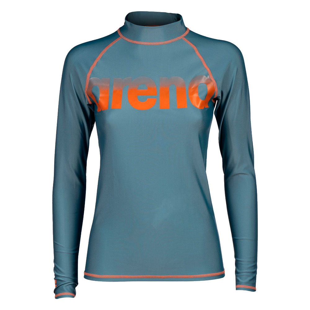 Купить Футболка для плавания женская Arena Rash Vest L/S Graphic